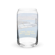 Load image into Gallery viewer, Jolly Roger N34FU T-34B Mentor Can-shaped glass