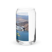 Load image into Gallery viewer, Jolly Roger N34FU T-34B Mentor Can-shaped glass