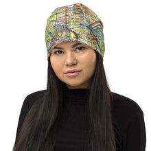 Load image into Gallery viewer, All-Over Print Beanie Southern California Aeronautical Chart