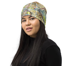 Load image into Gallery viewer, All-Over Print Beanie Southern California Aeronautical Chart