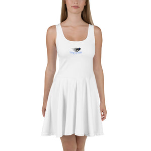 Skater Sport Themed Dress with Living To Relax Logo