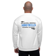 Load image into Gallery viewer, Unisex Bomber Jacket - Bob Maxwell Memorial Airfield - Oceanside, California