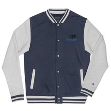 Load image into Gallery viewer, Embroidered Champion Sport Themed Living To Relax Bomber Jacket