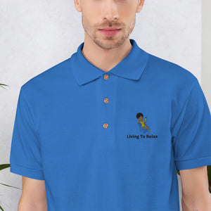 Embroidered Woman Relaxing Polo Shirt