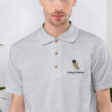 Load image into Gallery viewer, Embroidered Woman Relaxing Polo Shirt