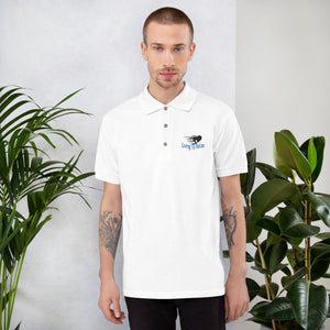 Embroidered Sports Polo Shirt