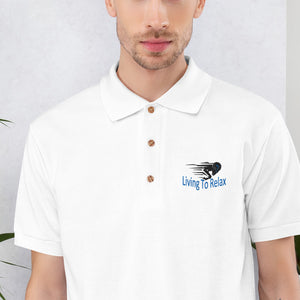 Embroidered Sports Polo Shirt