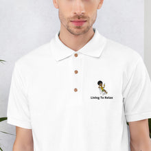 Load image into Gallery viewer, Embroidered Woman Relaxing Polo Shirt