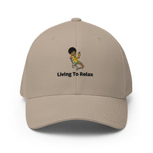 Load image into Gallery viewer, Structured Twill Cap Living To Relax Logo