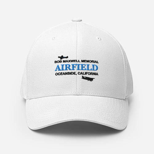 Structured Twill Cap - Bob Maxwell Memorial Airport - Oceanside, California