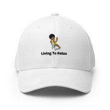 Load image into Gallery viewer, Structured Twill Cap Living To Relax Logo