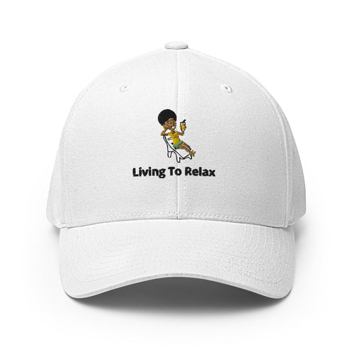 Structured Twill Cap Living To Relax Logo