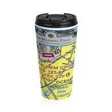 Load image into Gallery viewer, Stainless Steel Travel Mug (Oceanside Airport)