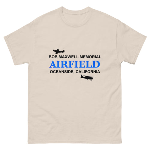 Classic T Shirt - Bob Maxwell Memorial Airport - Oceanside, California