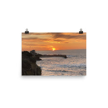 Load image into Gallery viewer, Poster of Children&#39;s Beach at the Cove in La Jolla, California