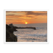 Load image into Gallery viewer, Framed Photo of Children&#39;s Beach in La Jolla, California at the Pacific Ocean