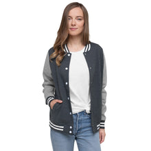 Load image into Gallery viewer, Women&#39;s Letterman Jacket - ALL CAPS