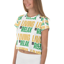 Load image into Gallery viewer, All-Over Print Crop Tee