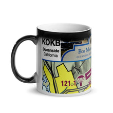 Load image into Gallery viewer, Glossy Magic Mug (Oceanside Airport)