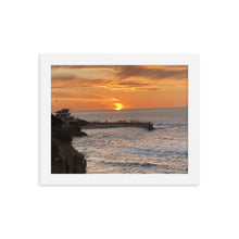 Load image into Gallery viewer, Framed Photo of Children&#39;s Beach in La Jolla, California at the Pacific Ocean