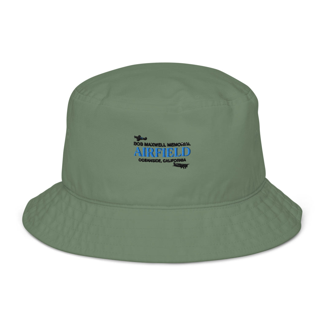 Organic Bucket Hat - Bob Maxwell Memorial Airport - Oceanside, California