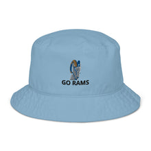 Load image into Gallery viewer, Organic bucket hat GO RAMS