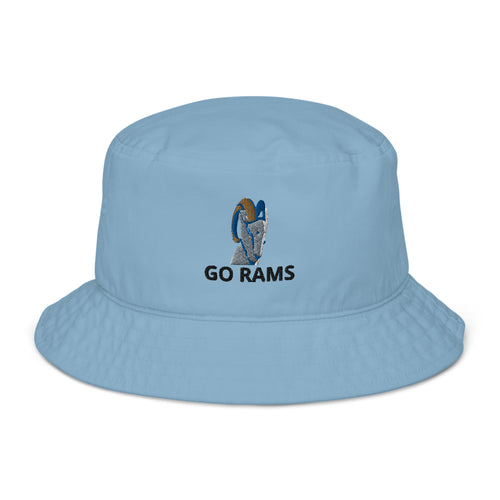 Organic bucket hat GO RAMS