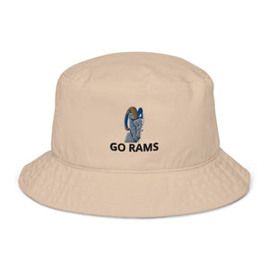 Organic bucket hat GO RAMS