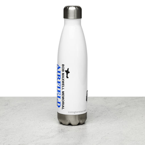 Stainless Steel Water Bottle (KOKB) Bob Maxwell Memorial Airfield