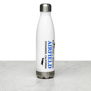 Stainless Steel Water Bottle (KOKB) Bob Maxwell Memorial Airfield