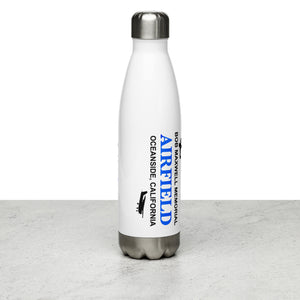 Stainless Steel Water Bottle (KOKB) Bob Maxwell Memorial Airfield