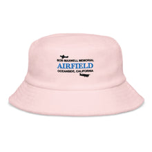 Load image into Gallery viewer, Terry Cloth Bucket Hat - Bob Maxwell Memorial Airport - Oceanside, California