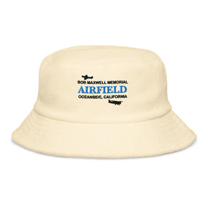 Terry Cloth Bucket Hat - Bob Maxwell Memorial Airport - Oceanside, California