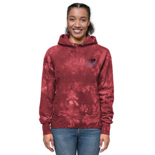 Load image into Gallery viewer, Unisex Champion tie-dye hoodie Living To Relax Sports Edition