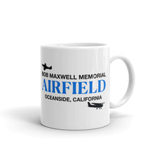 Load image into Gallery viewer, White Glossy Mug - Bob Maxwell Memorial Airfield - Oceanside, California