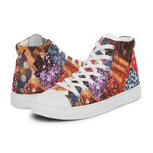 Load image into Gallery viewer, Women’s high top canvas shoes