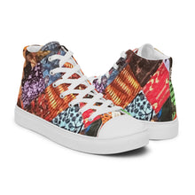 Load image into Gallery viewer, Women’s high top canvas shoes